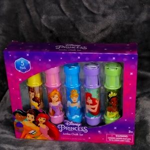 Disney Princess Jumbo Chalk Set NWT